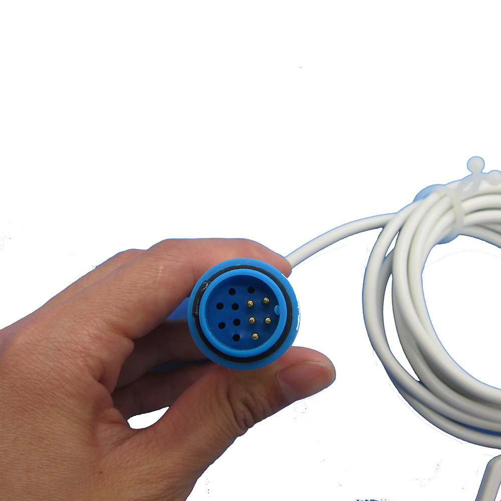 Compatible with Ox*ford Soni*caid Monitoring, Reusable Fetal Device Toco Transducer Probe, for Monitor System