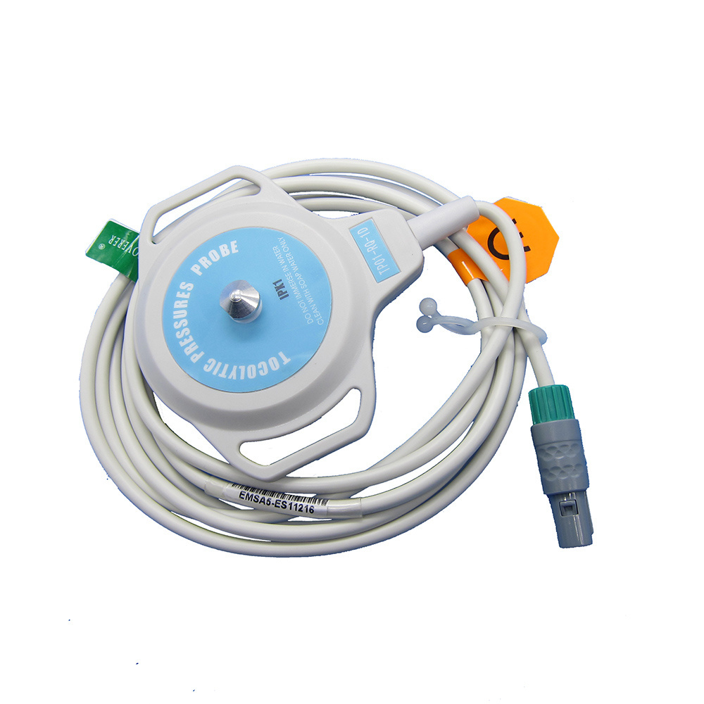 Compatible with GOLDWAY UT3000A, Reusable Medical Fetal Device Toco Transducer Probe, for Monitor System