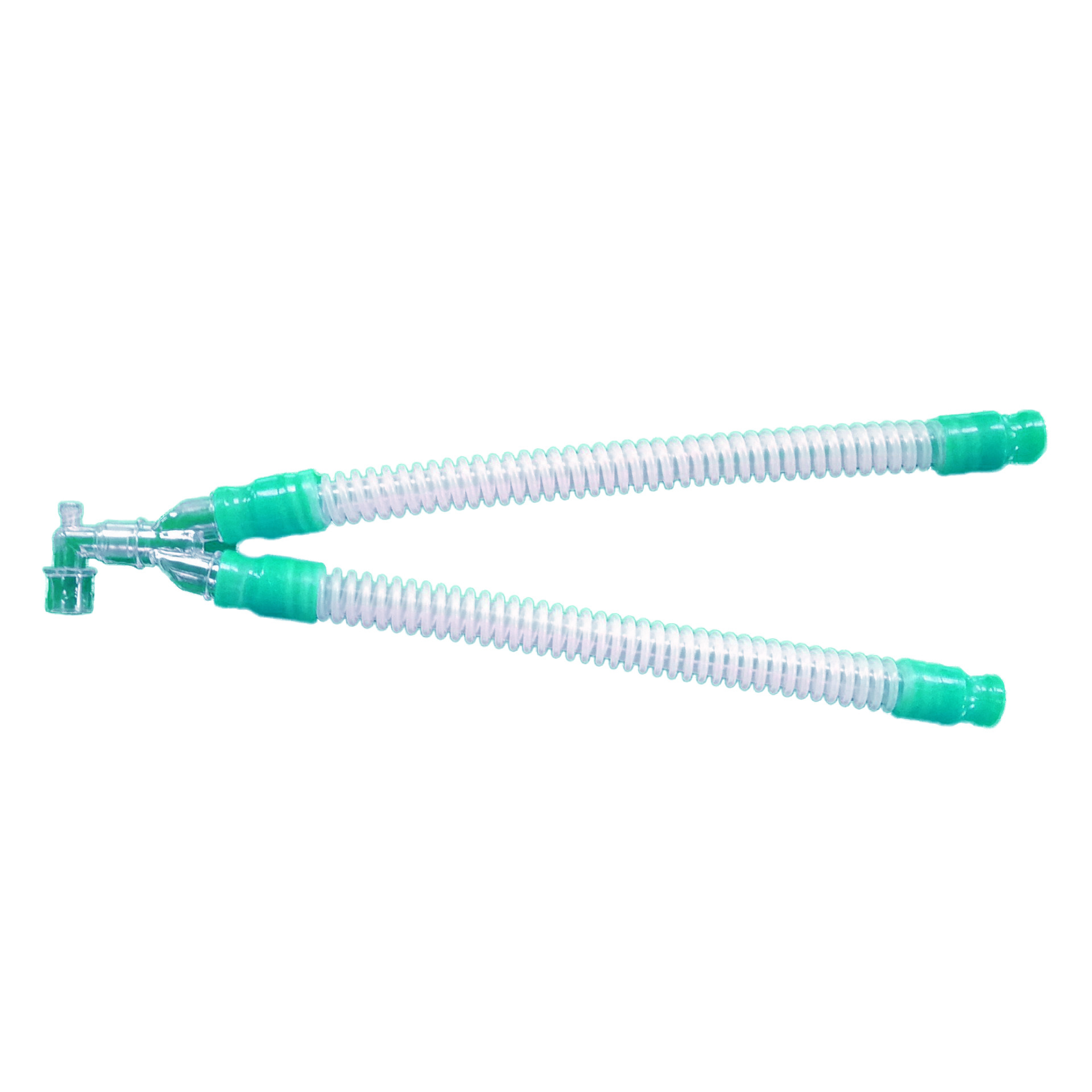 Disposable Clear Medical Breathing Circuit High Temperature Sterilization Gel Threaded Pipe Corrugated Tube