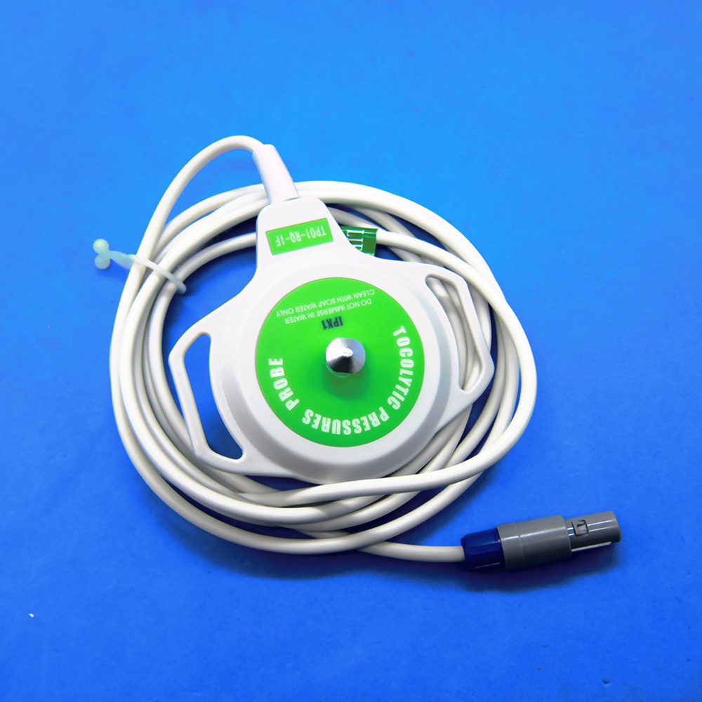 Compatible with Edan F2,F3,F6, Reusable Medical Fetal Device Toco Transducer Probe, for Monitor System