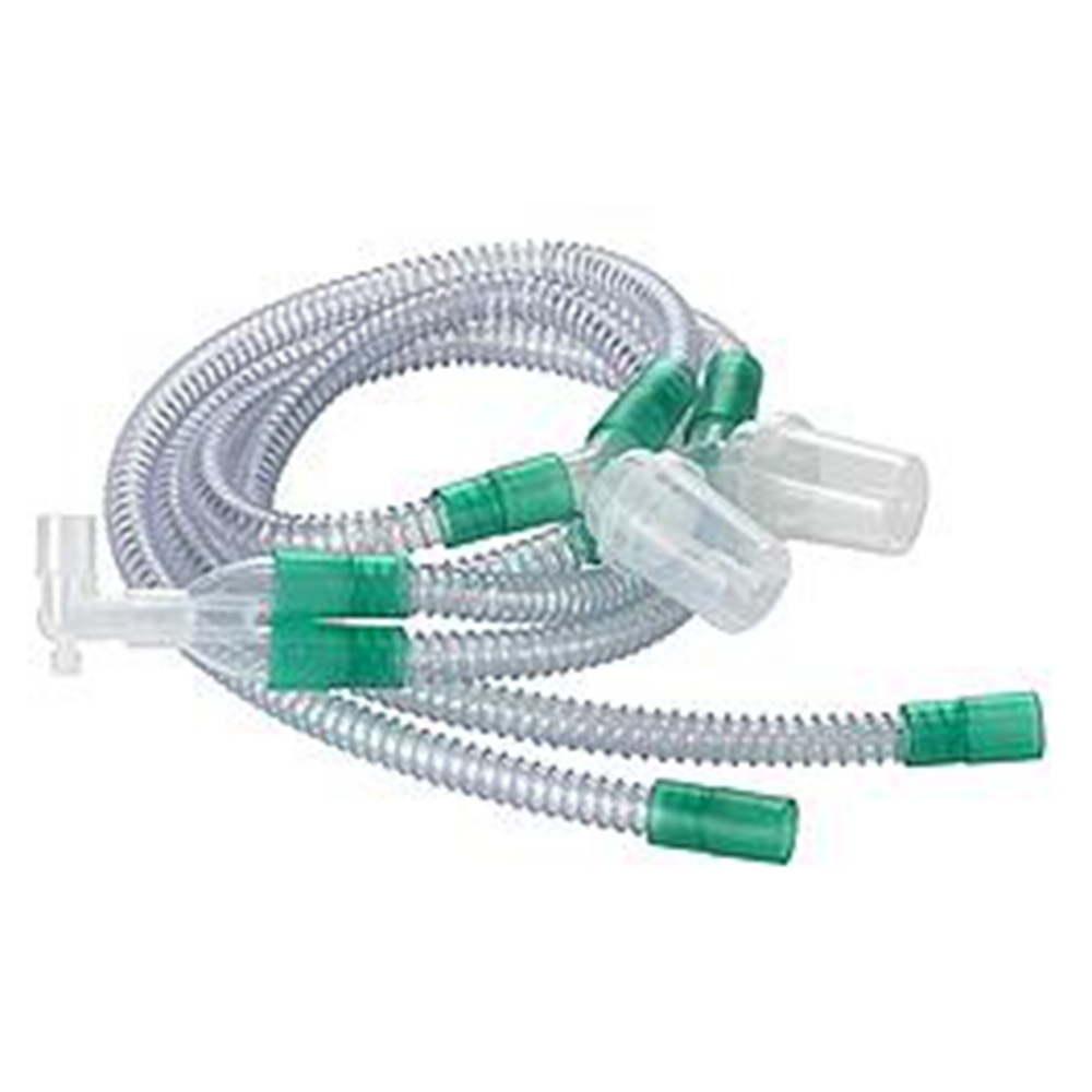 Disposable Clear Medical Breathing Circuit with Water Trap High Temperature Sterilization Corrugated Tube Gel Threaded Pipe