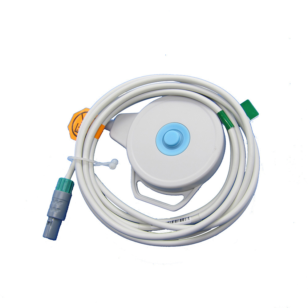 Compatible with GOLDWAY UT3000A, Reusable Medical Fetal Device Toco Transducer Probe, for Monitor System