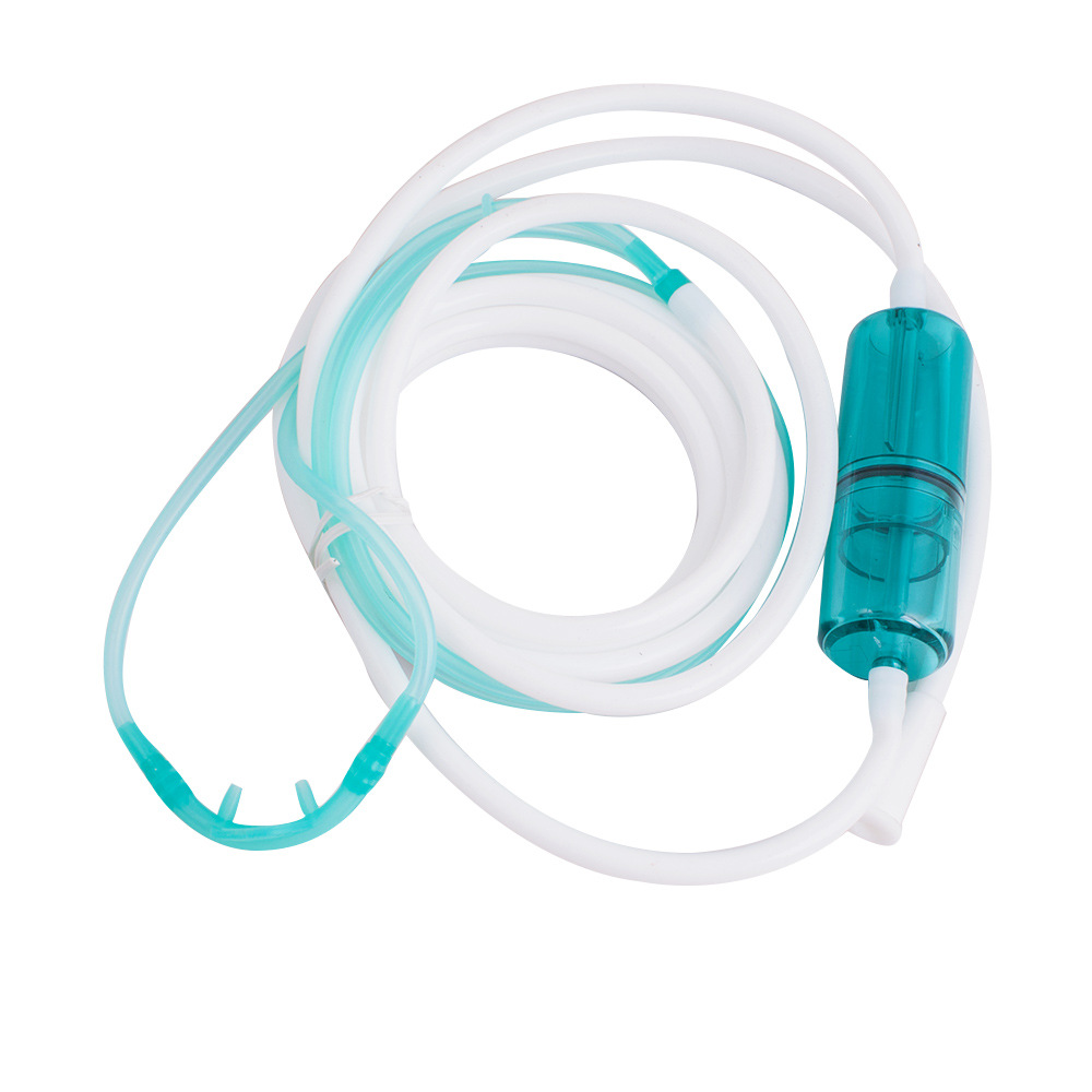 Silicone High-Flow Hydrogen / Oxygen Nasal Cannula Oxygen Cannula Hydrogen Nose Suction Tube Hydrogen Inhalation