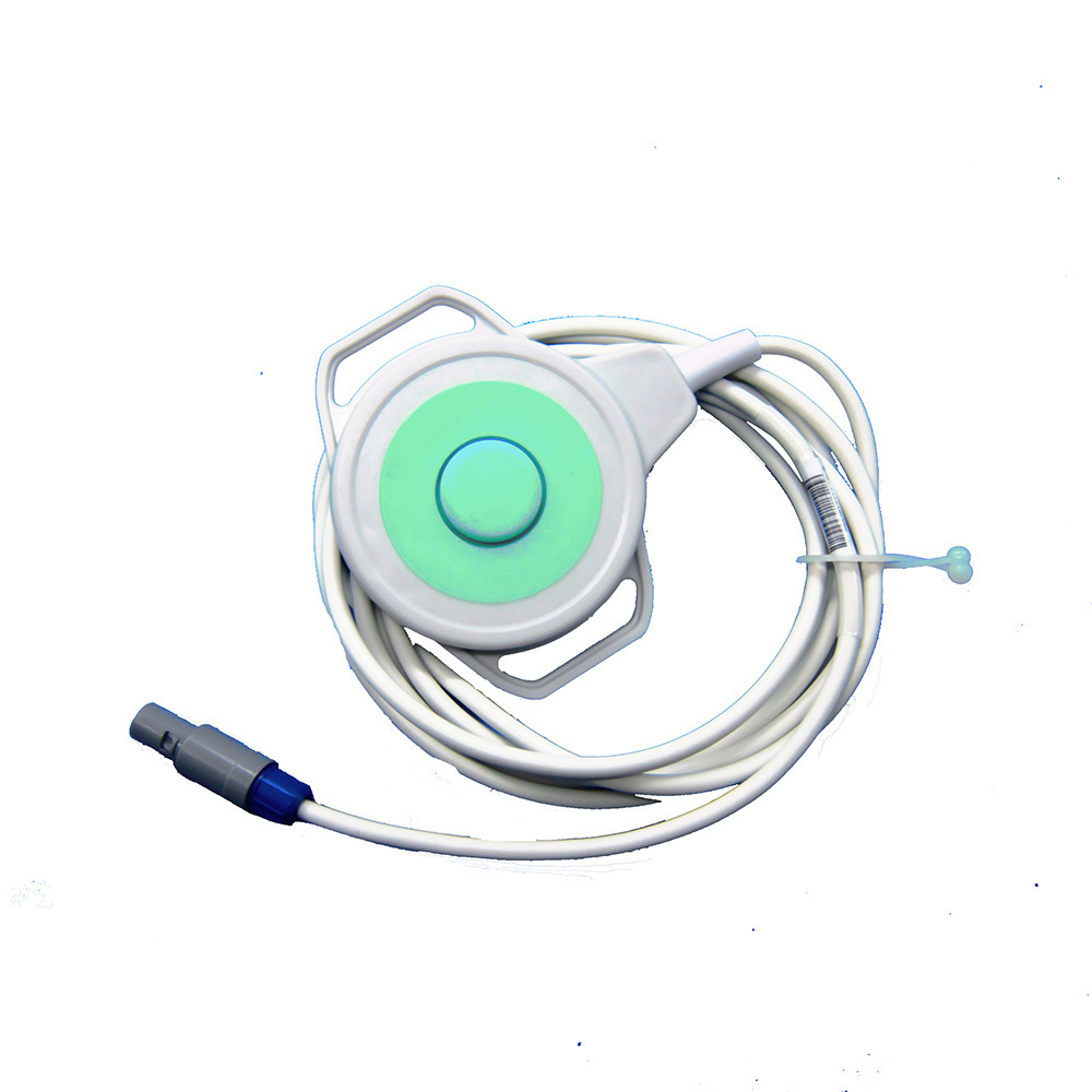 Compatible with Edan F2,F3,F6, Reusable Medical Fetal Device Toco Transducer Probe, for Monitor System