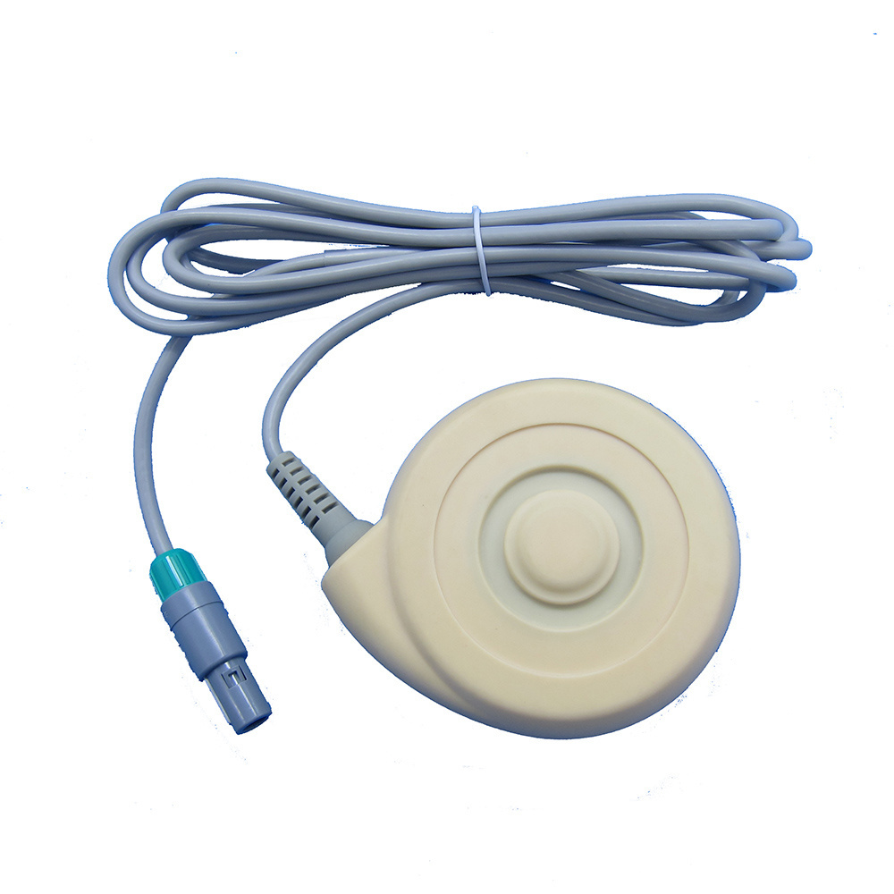 Compatible with Comen STAR5000/5000C Reusable Medical Fetal Device Toco Transducer Probe for Monitor System