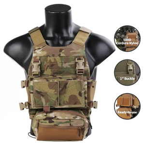 Emersongear 500D Cordura Outdoor Equipment Gilet Mimetico Camouflage Plate Carrier Tactical Plate Vest