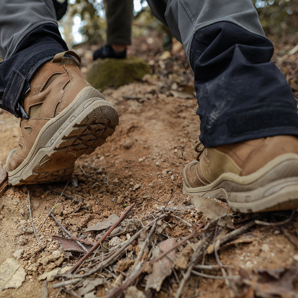 Emersongear Cordura 500D Nylon Desert Boots Botas Tactico De Cuero Waterproof Shoes Tactical Combat Boots For Men