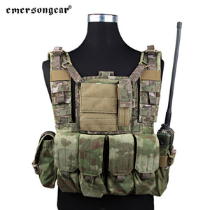 Emersongear Outdoor Oxford Chaleco Tactico Plate Carrier AK Chest Rig with RRV Style