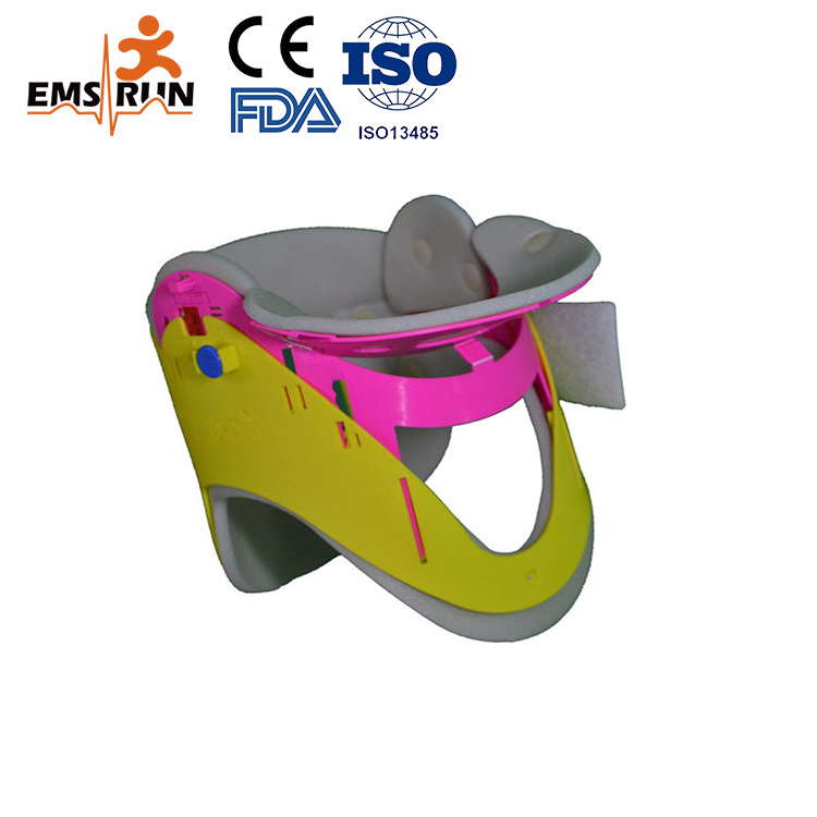 Medical equipment brace cervical traction device