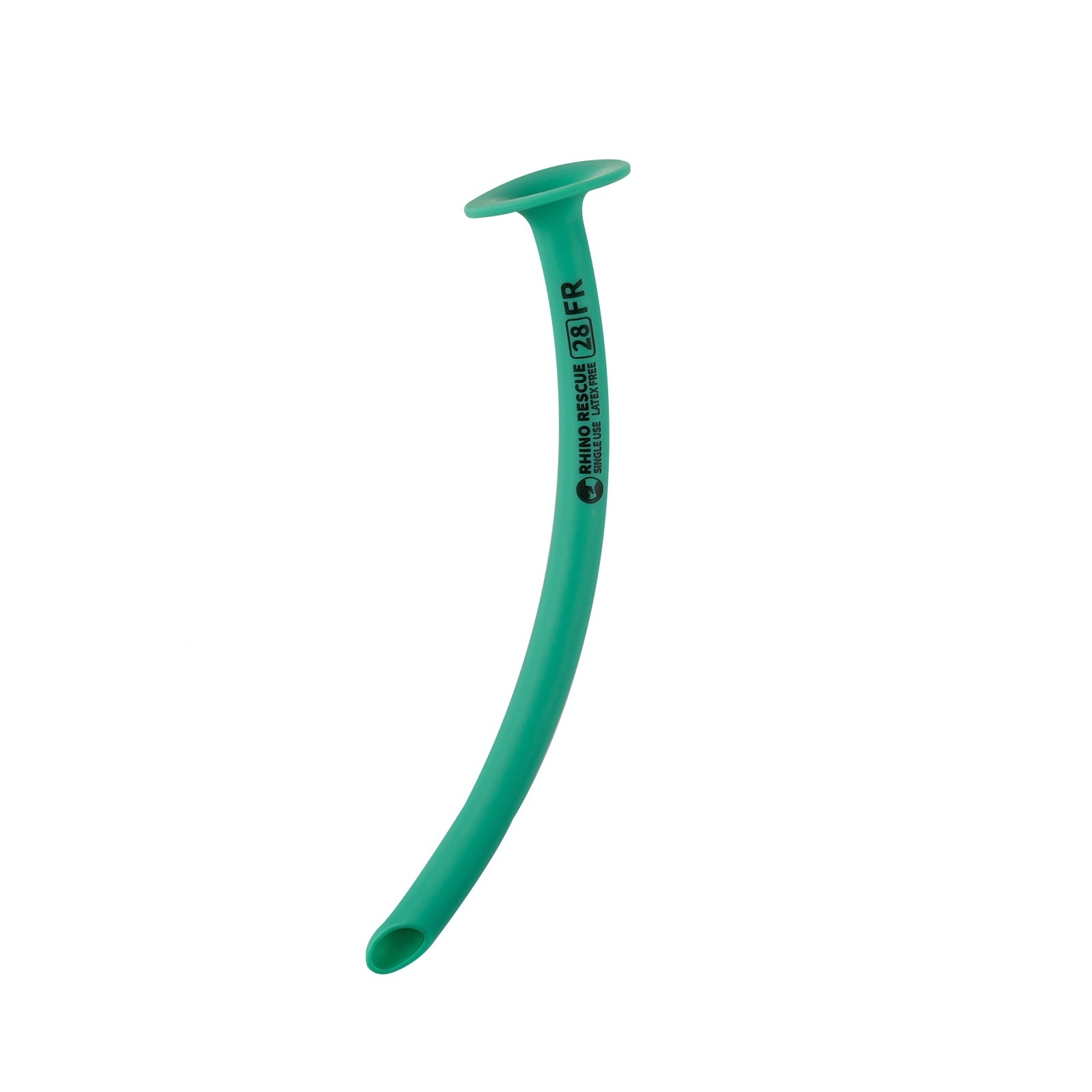 Rhino Rescue Steril Trumpet Nasal Airway With Medical Pvc Nasopharyngeal Tube Disposable Nasopharyngeal Airway