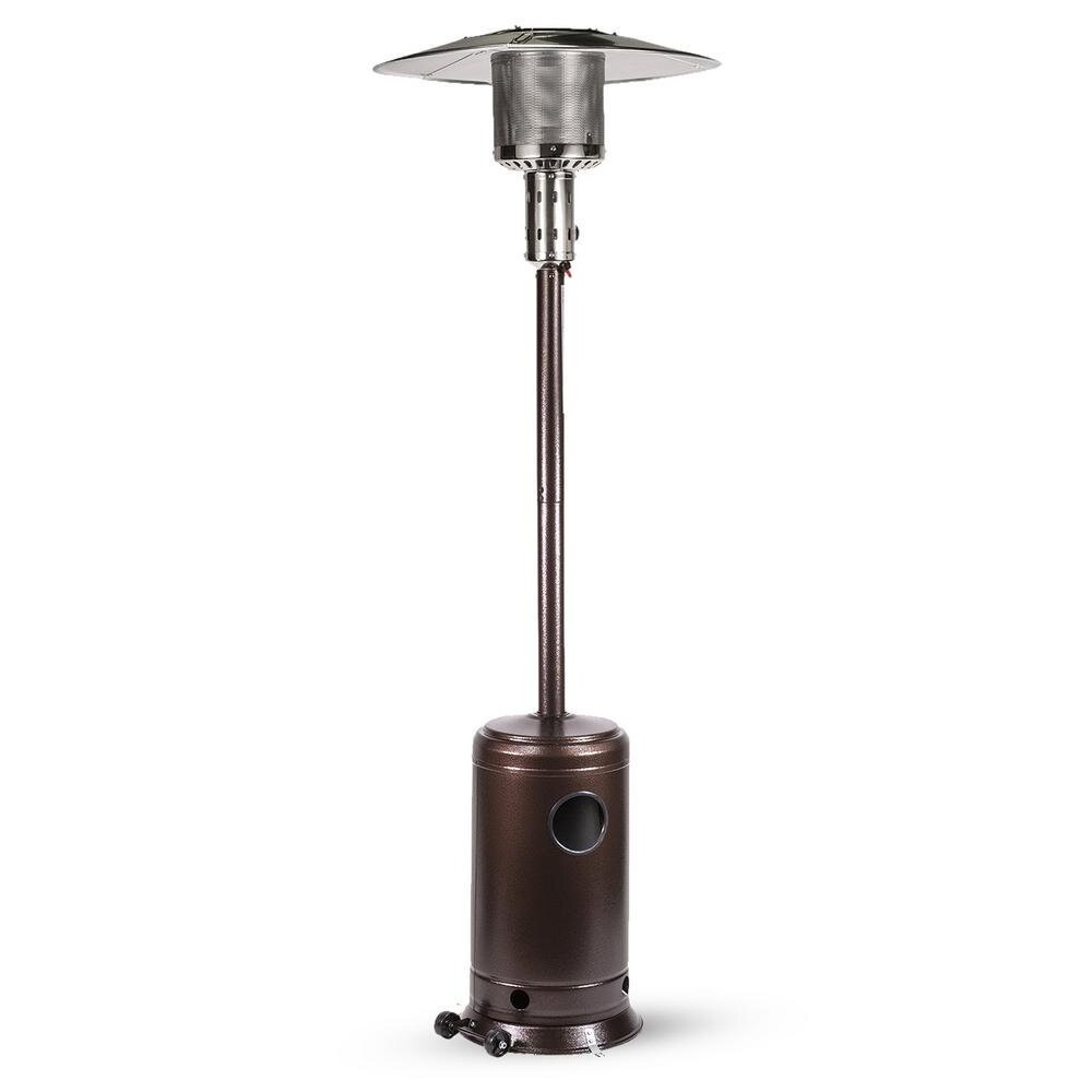 Standing Outdoor Patio Heater with Overheat Protection for Restaurants, Gardens and Commercial Use Natural Gas