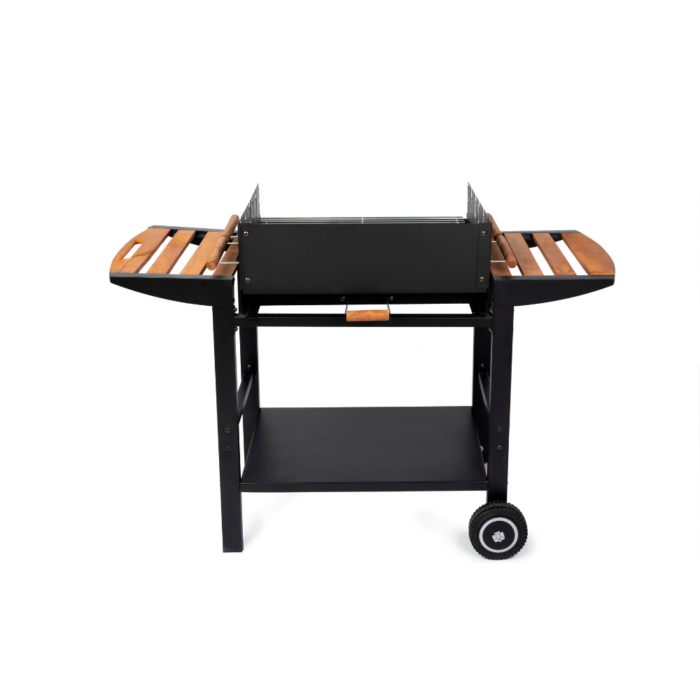 High Quality Stainless Steel BBQ Charcoal Barbecue Smokers Burning Stove Grill Cart for Picnic Camping Outdoor