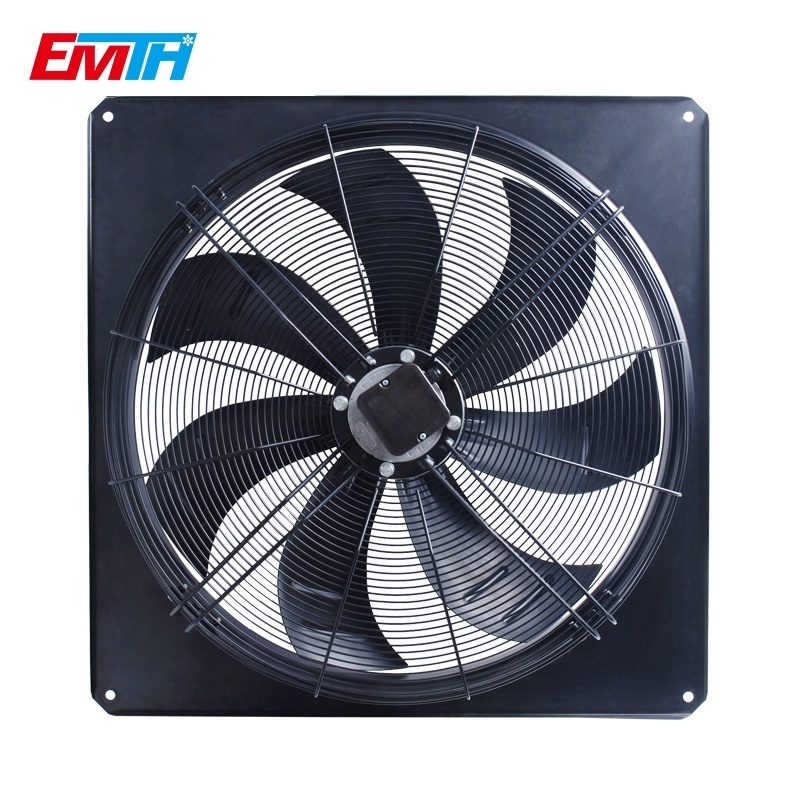 Outdoor Unit Industrial Fans Axial Exhaust  4000 Cfm 630mm 300mm 450mm 400x400  220v Ventilation Fan For Cold Storage Ac Unit