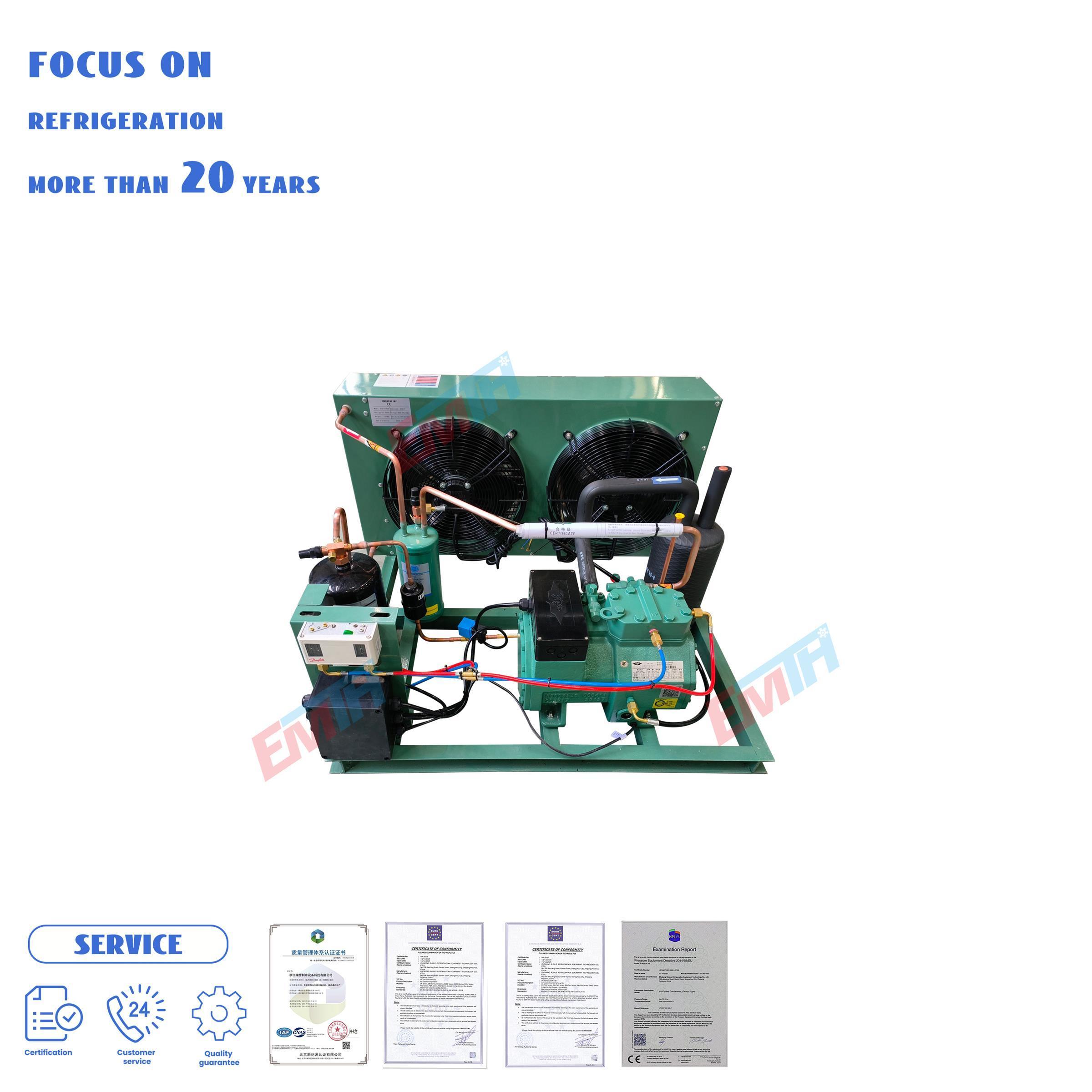 New Arrival Industrial refrigeration equipment cold room compressor condensing unit