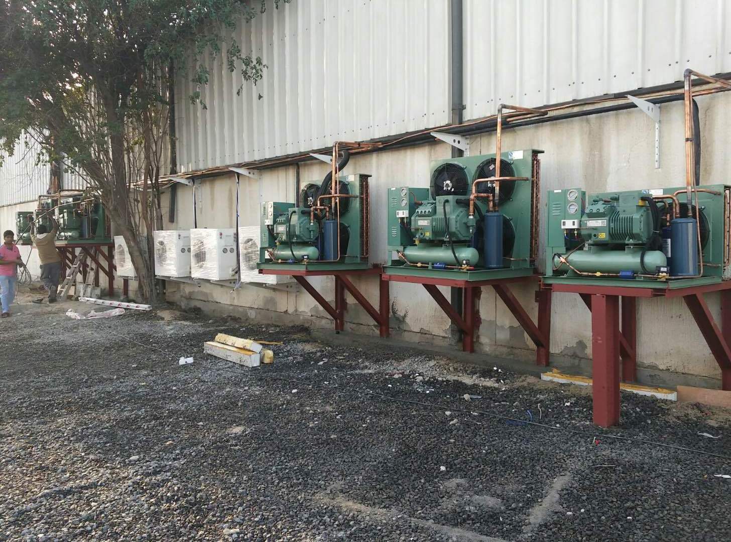 Compressor Unit freon 404 cooling capacity 16 KW 4DES-7Y condensing unit multi function system factory supply