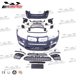 F16 X6 M style body kit X6M style front bumper rear bumper fitting for F16 X6 2015-2018