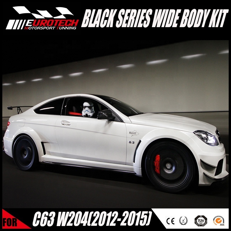 top quality in china black series C63 vath style body kit for w204 c-class merceds bens 2door /4door 2012-2015