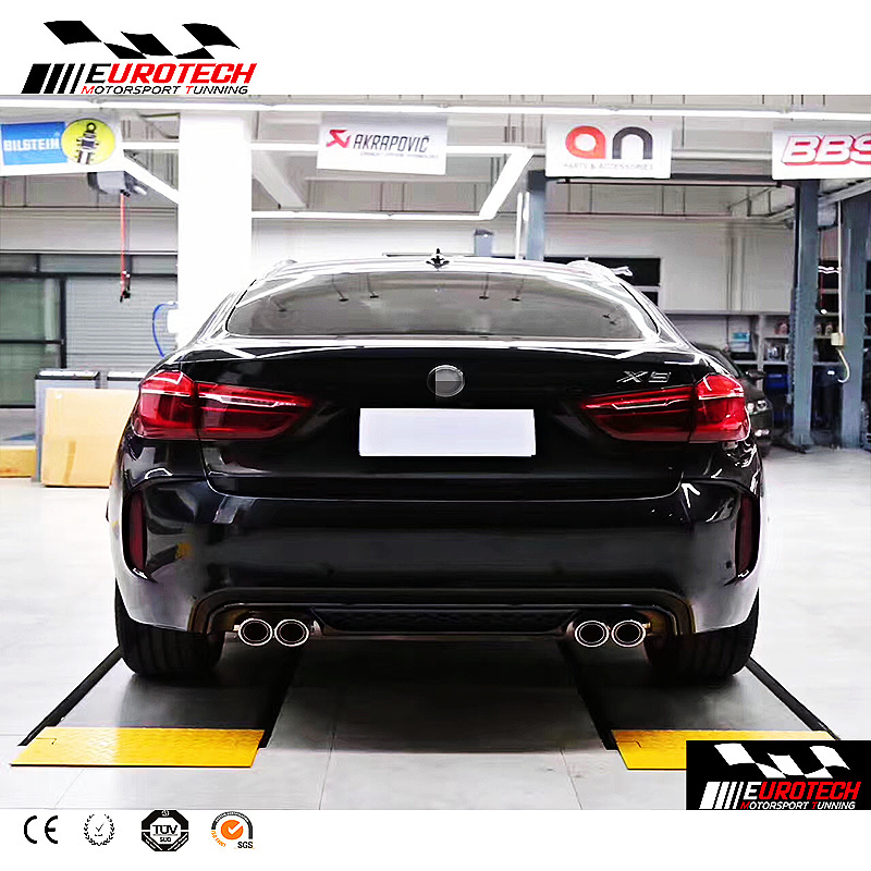 F16 X6 M style body kit X6M style front bumper rear bumper fitting for F16 X6 2015-2018