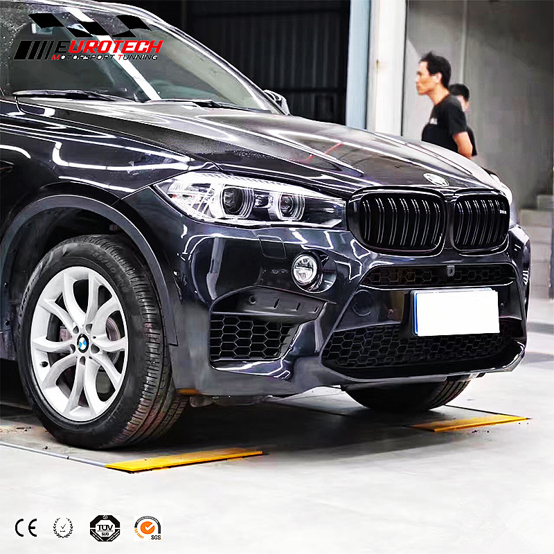 F16 X6 M style body kit X6M style front bumper rear bumper fitting for F16 X6 2015-2018