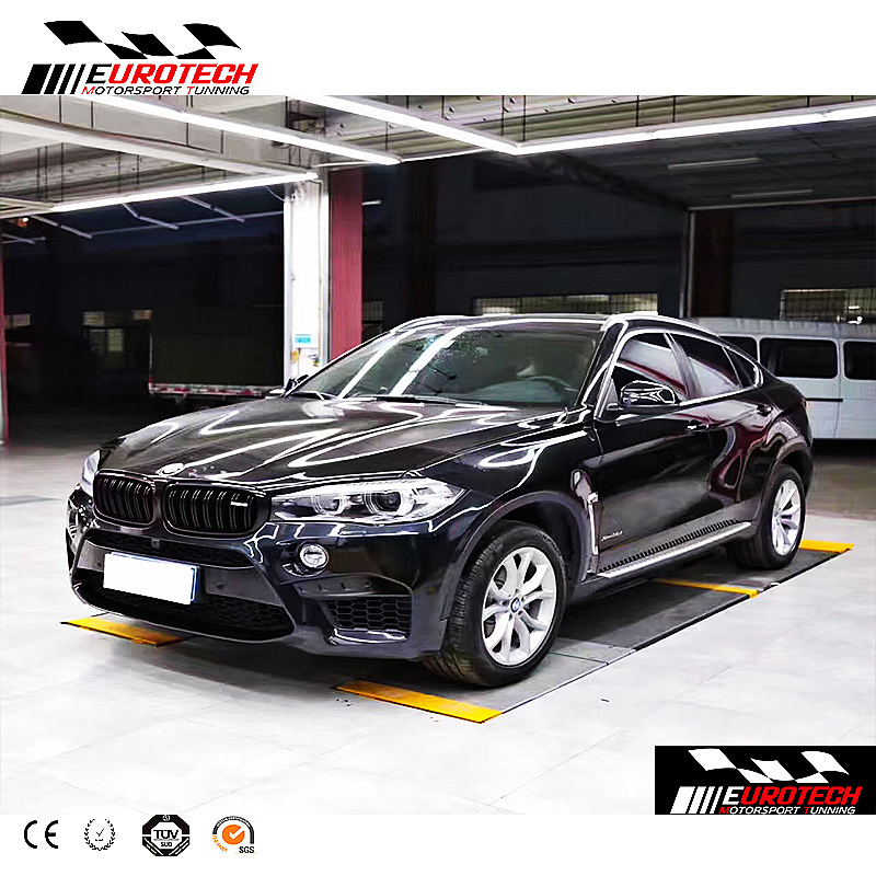 F16 X6 M style body kit X6M style front bumper rear bumper fitting for F16 X6 2015-2018