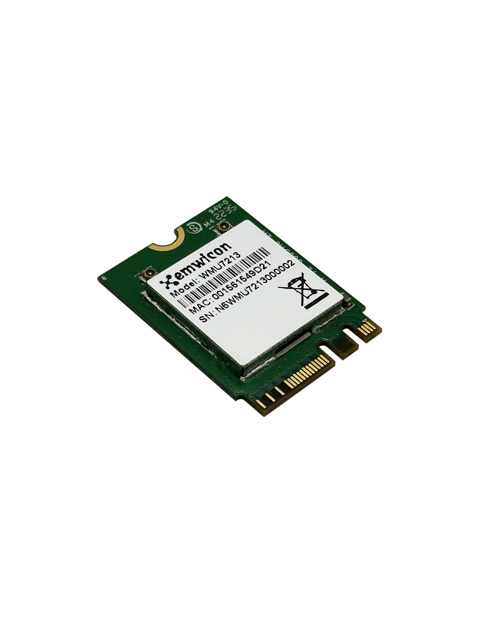 Half mPCIe Form Factor WMU7213 Realtek RTL8852CU Supports For Android/Linux/Windows Wifi Module Wifi 6E Module