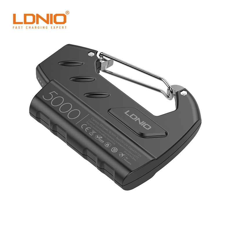 LDNIO PR522 10W Keychain Power Bank Slim 50000 Power Bank Keychain Power Bank Mini