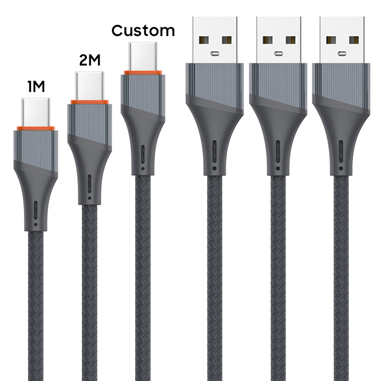 LDNIO LS631 30W Charger Cable for iPhone 5A Fast Charging Braid USB to Light ning Micro USB Tipo Type C Android Date Cable