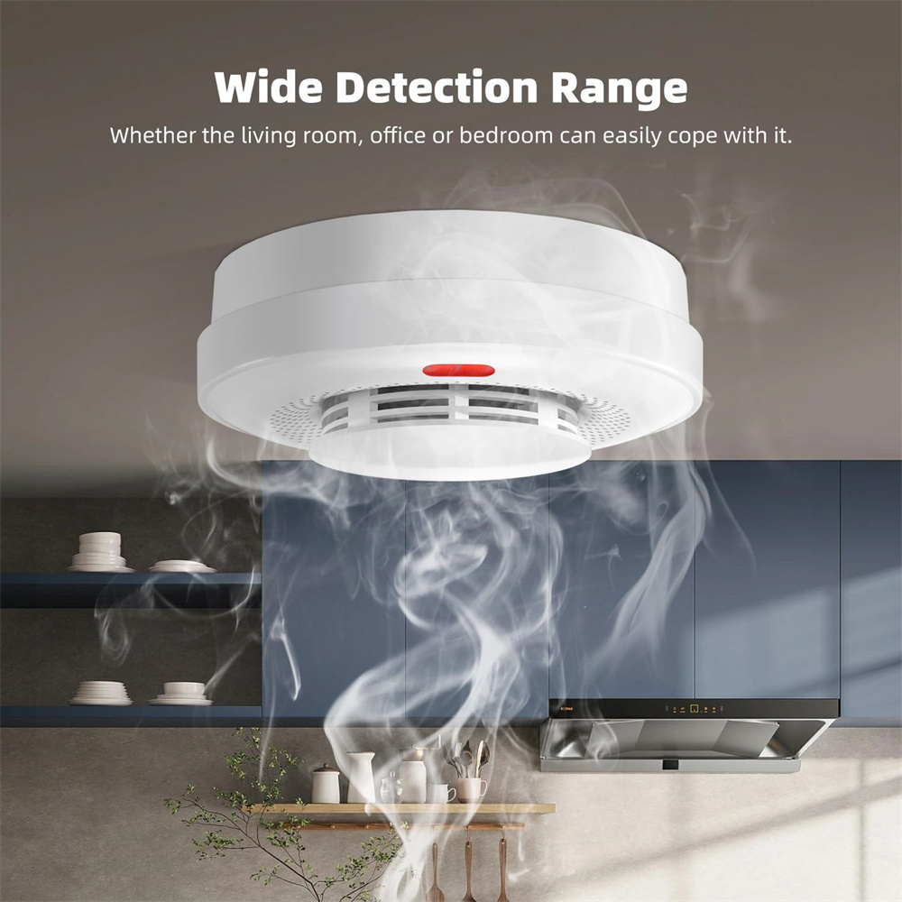 Best-Selling Smart Wifi Photoelectriv Smoke Detector, Wifi Smart Smoke Detector, Wifi Cigarette Smoke Detector