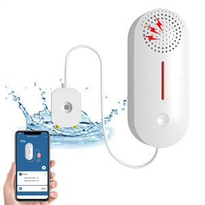 eMylo Tuya Smart WIFI Flow Leakage Detector IP66 Waterproof Water Immersion Flow Sensor for Alarm Systems