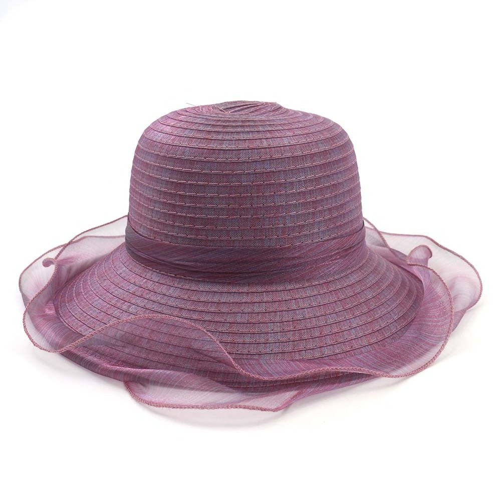 Women Sinamay Fabric Church Wholesale Wedding Hats