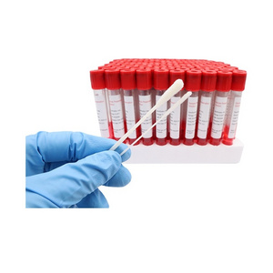 Swab Nasal Suppliers Disposable Transport Media Sample Sampling Collection Tube Vtm Flocked Nasal Swabs Kit