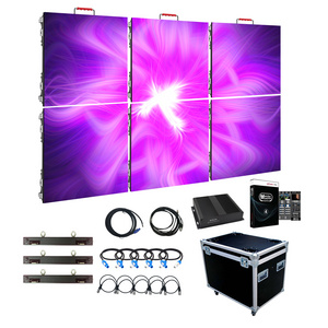 Night Club LED Display Event Wedding Stage Show Conference Background Stage LED Video Wall Dj Booth LED Screen