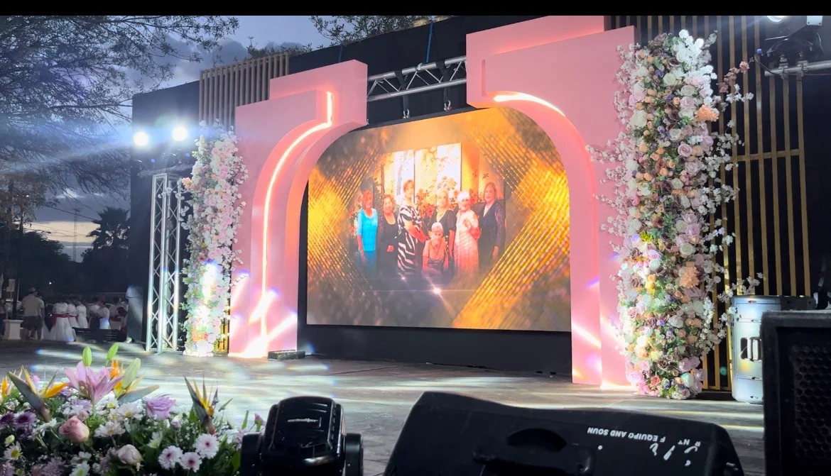 Paneles LED Para Night Club Church Stage Backdrop 500x1000mm LED Screen P2 P3 P4.81 Outdoor Rental LED Display