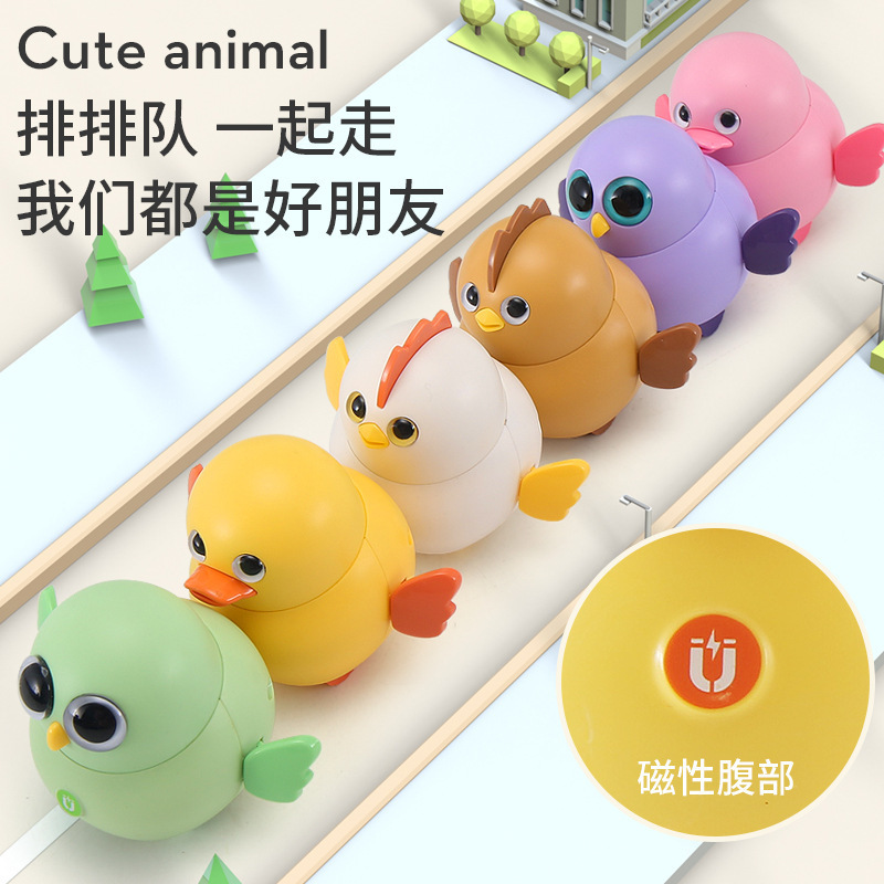 Wholesale factory children boy girl electric chickens squad duck mini toy chicken swing toys