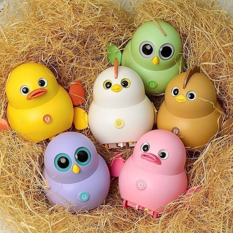 Wholesale factory children boy girl electric chickens squad duck mini toy chicken swing toys