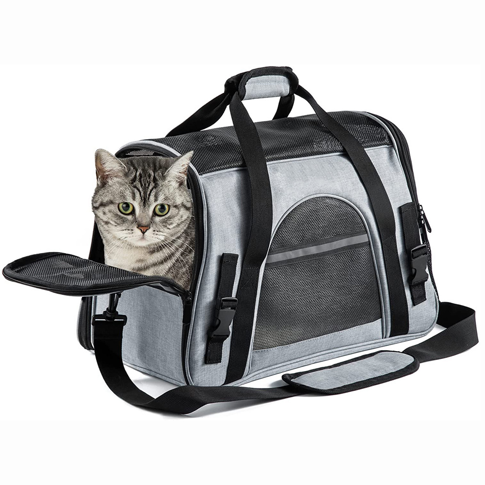 Cat Carrier Airline Approved Puppy Dog Carriers Pet Carrier for Small Medium Dogs Small Pet Foldable