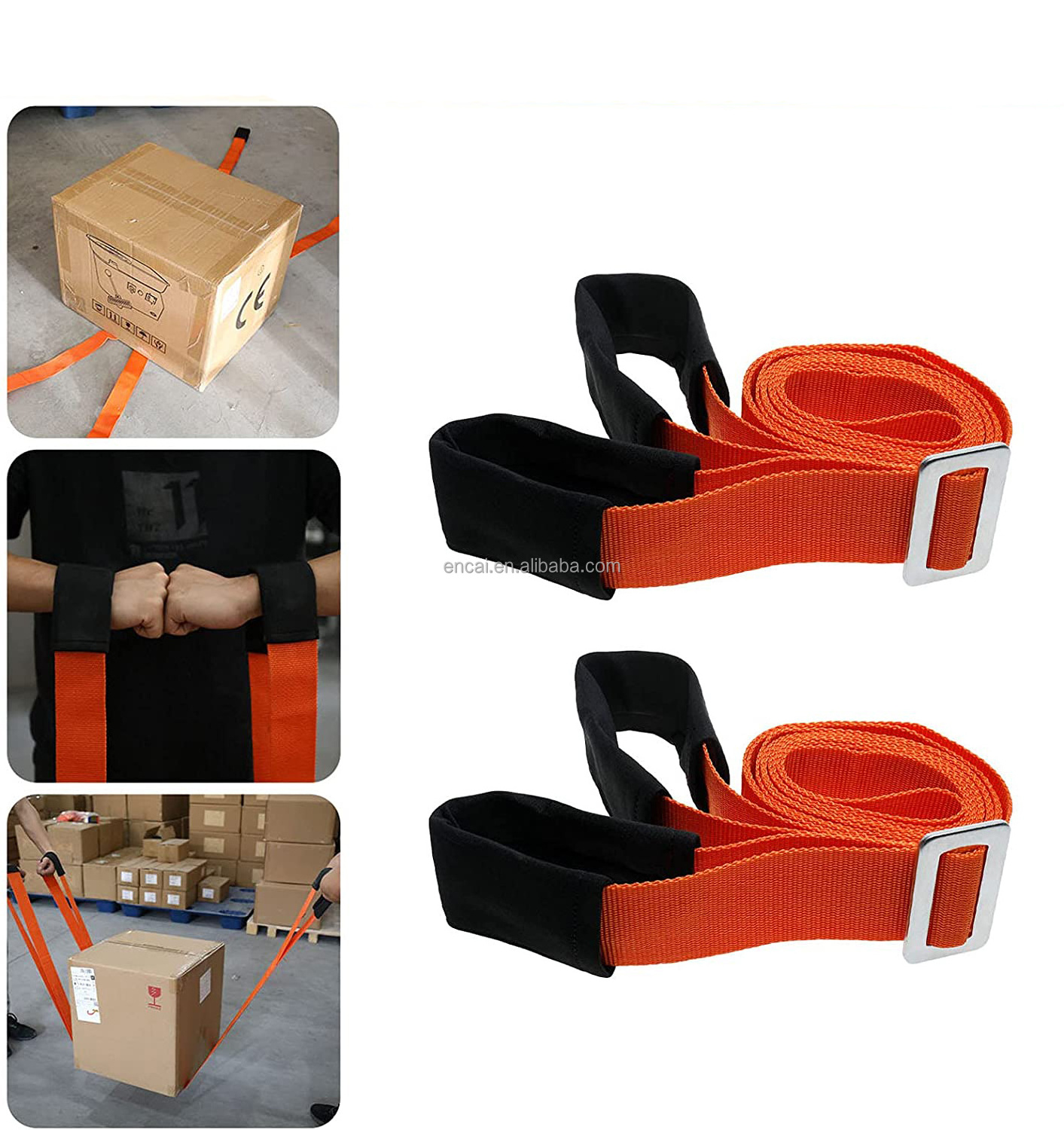 Shoulder Moving Straps Lifting Strap for 2 Movers Move Lift Carry And Secure Furniture Appliances Heavy