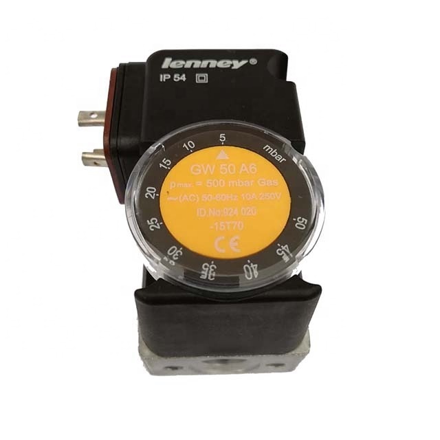 Gas pressure switch GW 50 A6 for solenoid valve