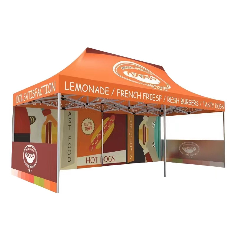 Tents for Events Outdoor Aluminum Trade Show Tent Exhibition Event Canopy Pop up Custom Printed Tents 10x15 Advertising Logo