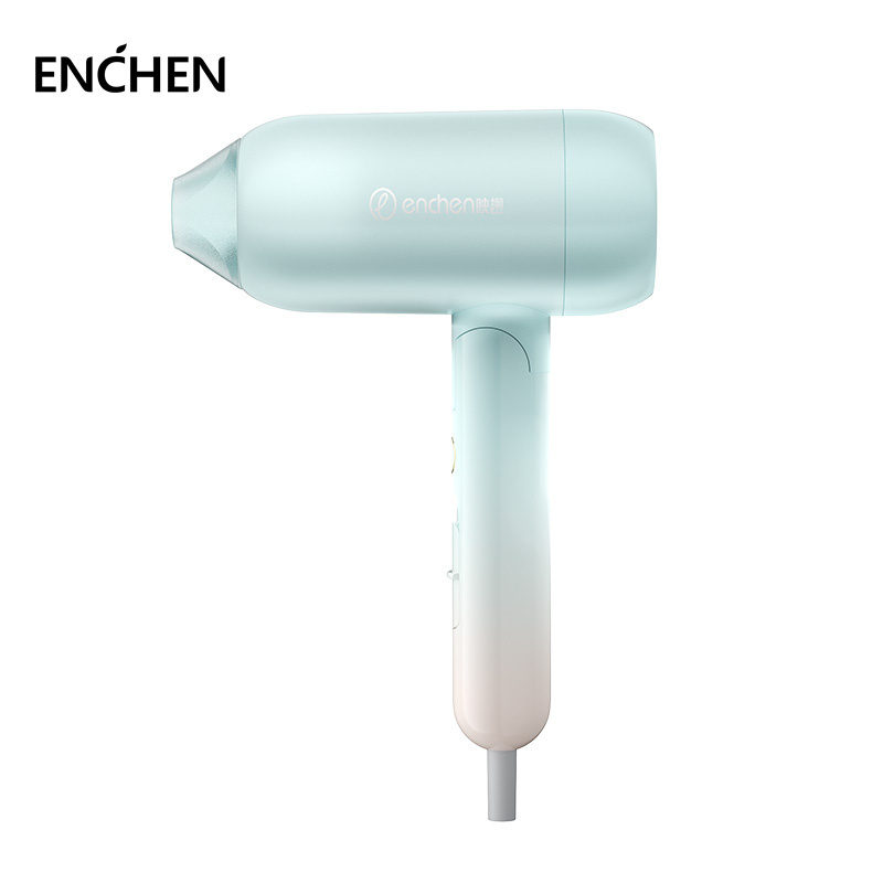 New Style 1800W Gradient Foldable Travel Hair Dryer and Straightener Set with Hot and Cold Heat Settings Portable