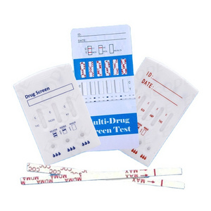 DOA 12 in 1 Test cassette  Multi-Drug Panel BAR/BZO/COP/MOP/TCA/THC/K2/COC/MTD/MET/AMP/PC