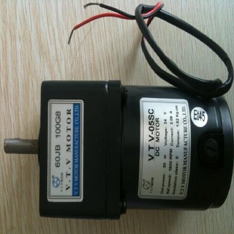 VTV 24v dc 1/2 hp voltios dc gear motor 300W