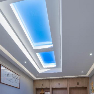 Natural light ceiling panels top