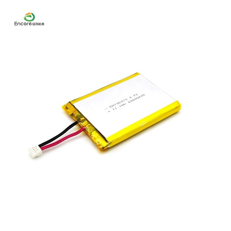 Lithium ion lipo rechargeable battery 705070 3.7V 7.4v 3000mAh 11.1wh li po polymer flat cell lithium ion battery for tablet