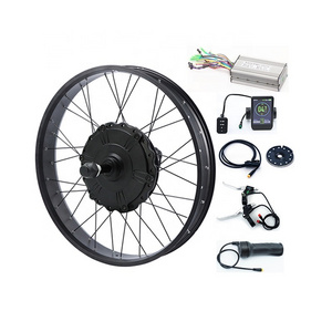 Factory price DIY high toque 7 speed 26*4.0 1000w fat tire hub motor sonw ebike conversion kit For sale