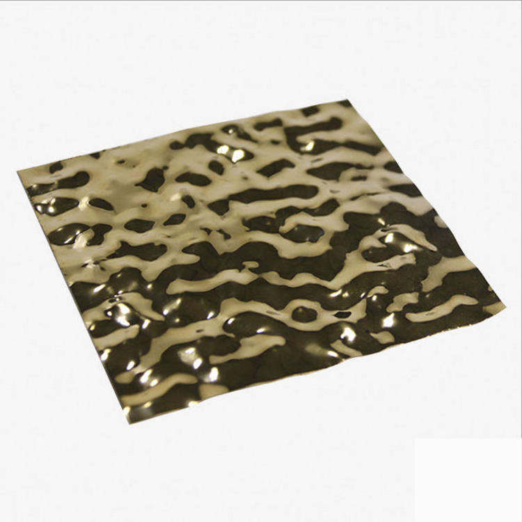 316l plate metal water ripple stainless steel sheet