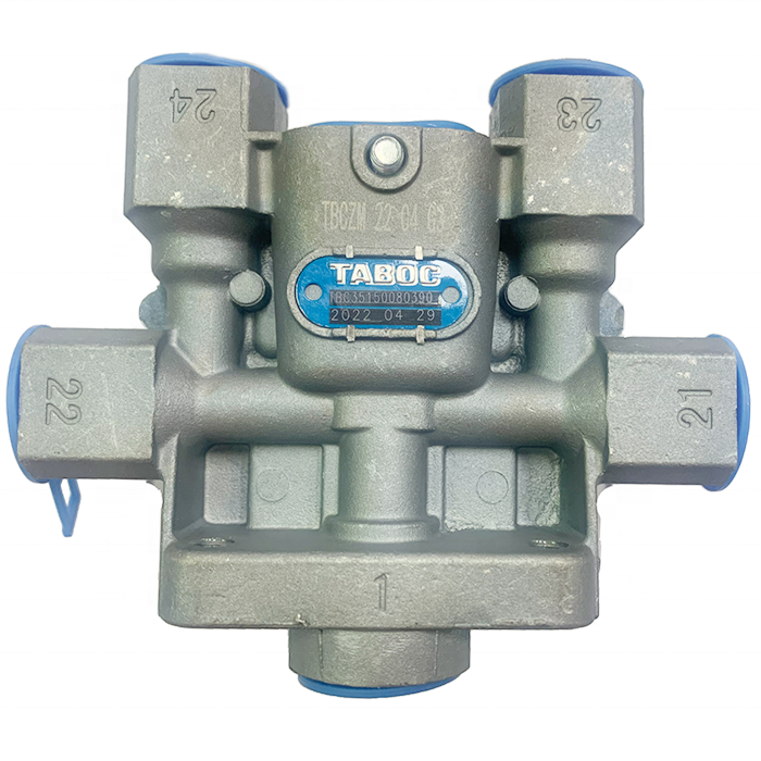 High Quality Truck Air Brake Air Dryer Four Circuit Protection Valve WG9000360523 for SINOTRUK HOWO Truck