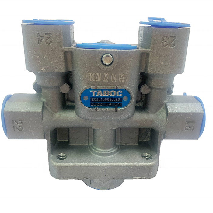 High Quality Truck Air Brake Air Dryer Four Circuit Protection Valve WG9000360523 for SINOTRUK HOWO Truck