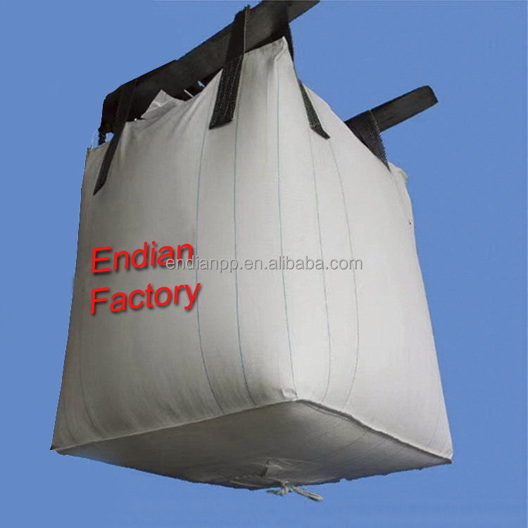 Empty 800kg 1000kg 1500kg 1 Ton Super Sacks Big Bulk Jumbo Fibc Bags for Grain Sugar Flour Storage