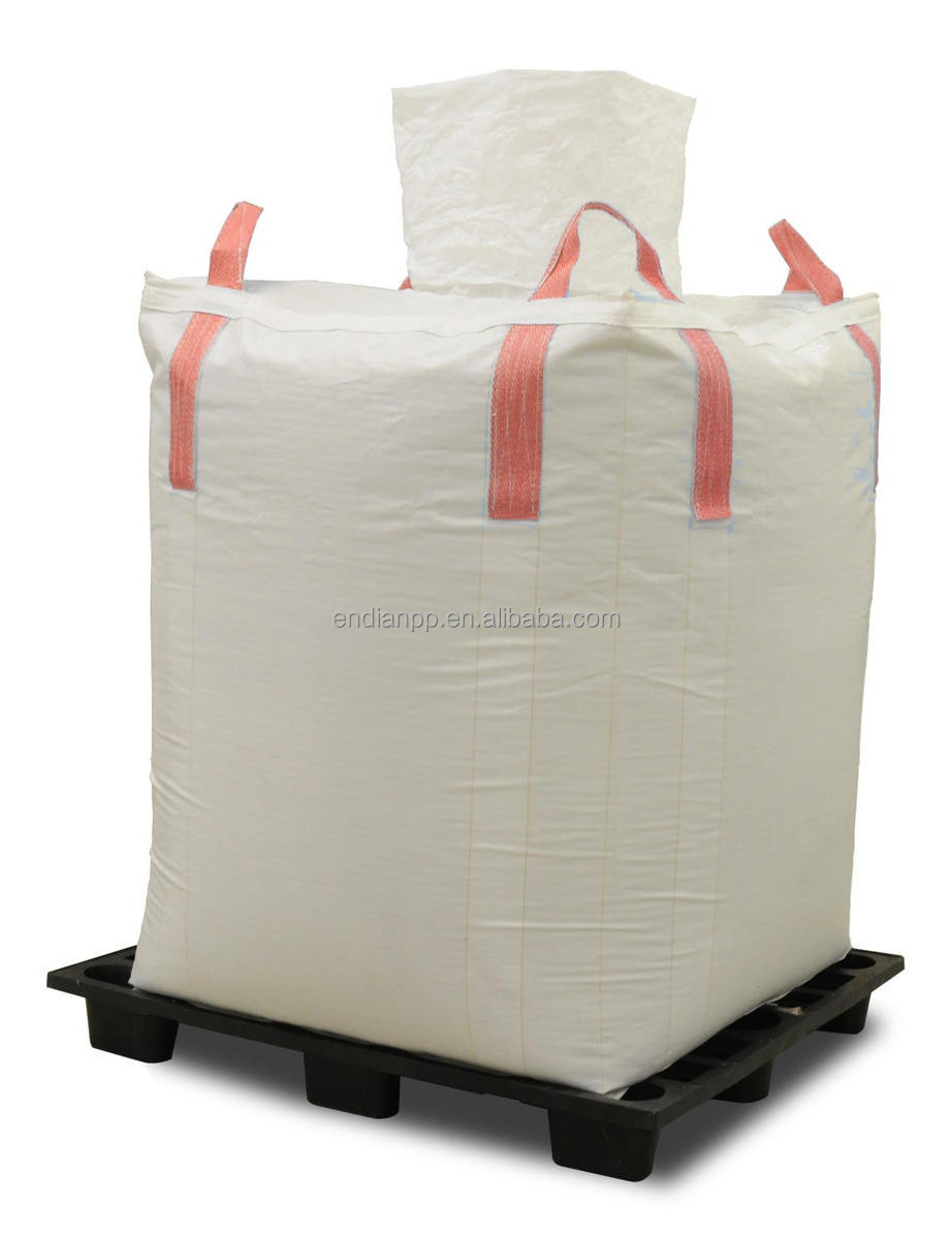 Empty 800kg 1000kg 1500kg 1 Ton Super Sacks Big Bulk Jumbo Fibc Bags for Grain Sugar Flour Storage